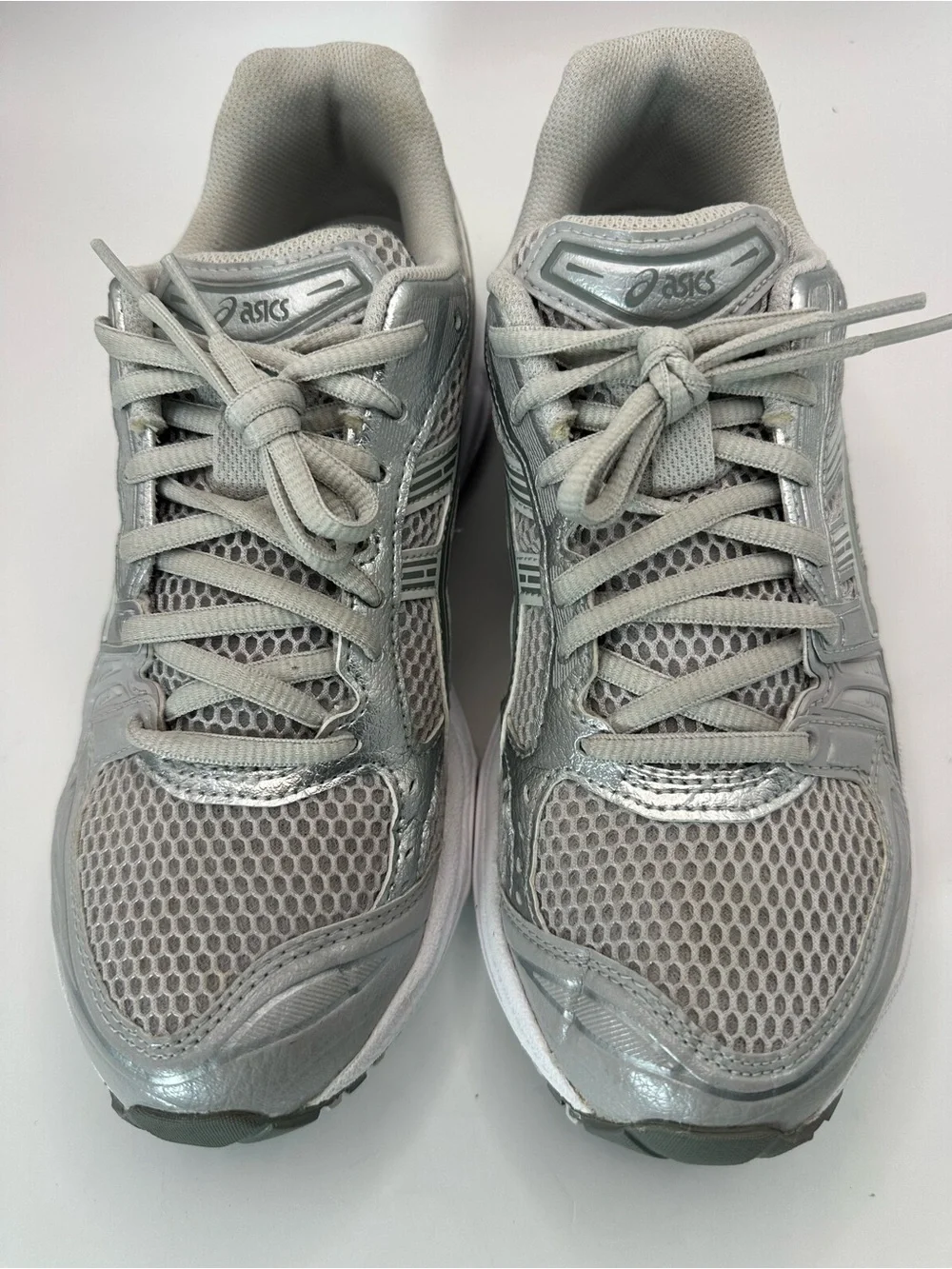 ASICS GEL-Kayano 14 Women’s Running Shoes Cloud Grey Clay Grey Size 8 Sneakers